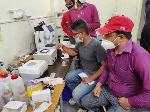 Covid-19 samples will examine ic Champawat Distric Hospital