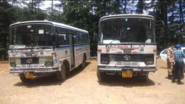 Even fourth day Roadways Buses did not run