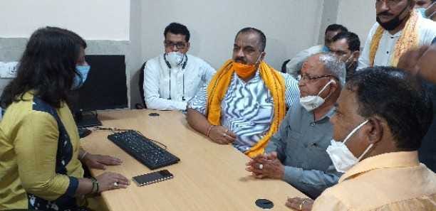 BJP State president's anger erupted during ESI hospital inspection