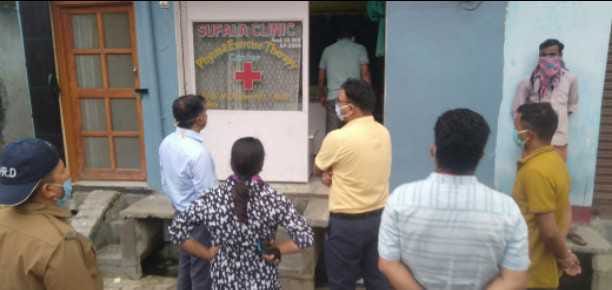 action against unauthorised clinics in tanakpur