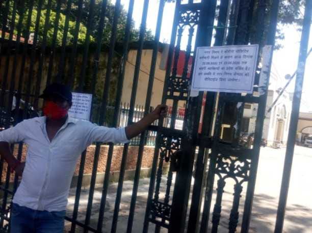 coronavirus in uttarakhand latest news : after corona case, nagar nigam close for two days.