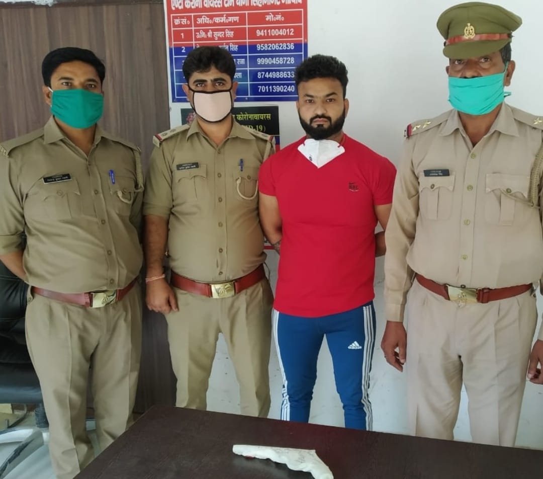 दोस्त की बर्थ-डे पार्टी में किया तमंचे पर डिस्को, हवालात पहुंचा
