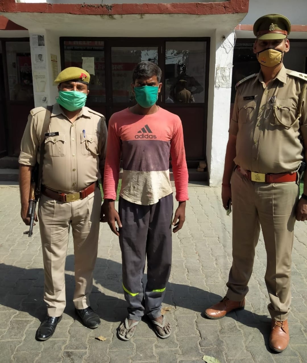 रॉड से पीटकर भाई की हत्या करने का आरोपी गिरफ्तार