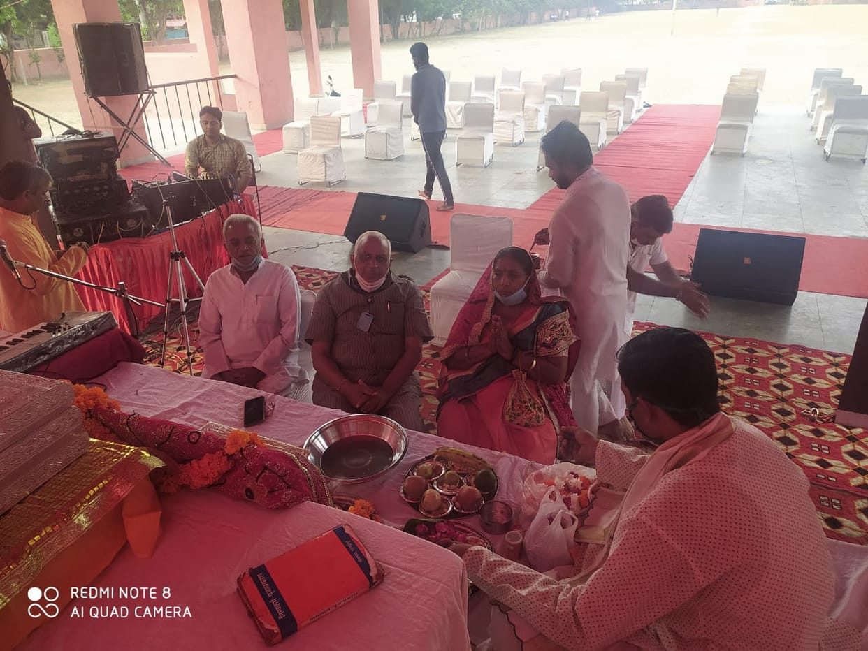राजनगर रामलीला में शुरू हुई रामकथा