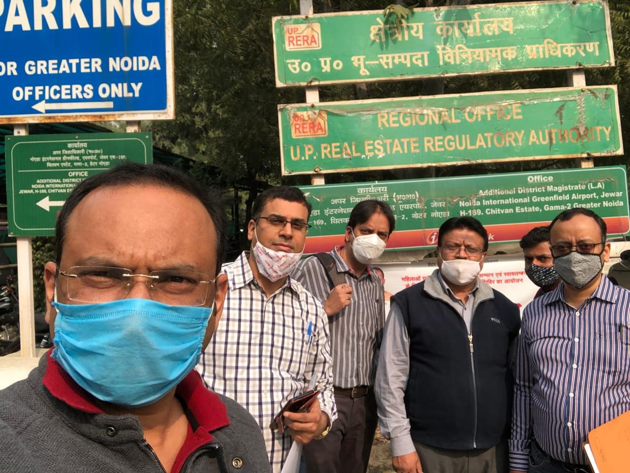 रेड एप्पल रेजिडेंसी बिल्डर की आरसी पर कार्रवाई के रेरा ने दिए आदेश