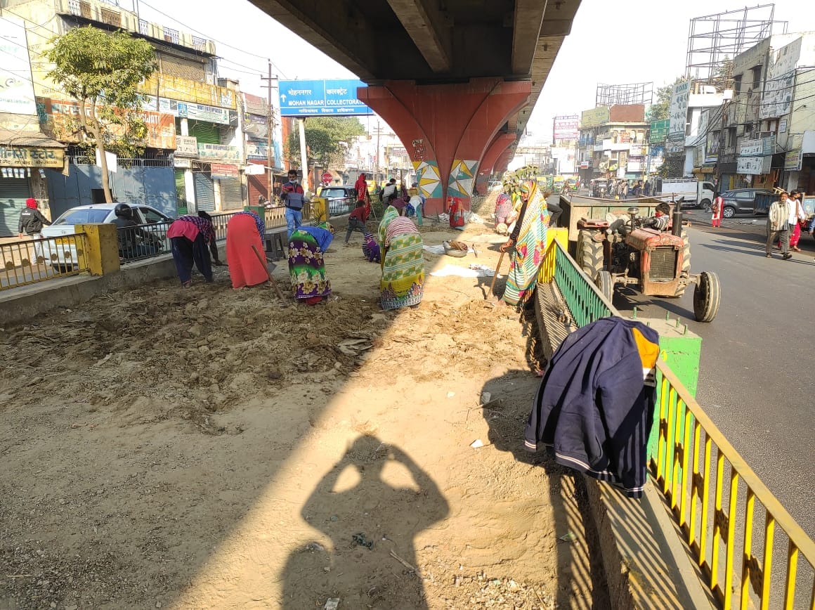 स्वच्छता सर्वेक्षण-2021 में शुरू हुए सुंदरीकरण के कार्य