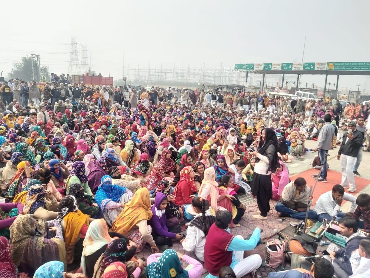 किसान आंदोलन में महिलाओं ने संभाली कमान