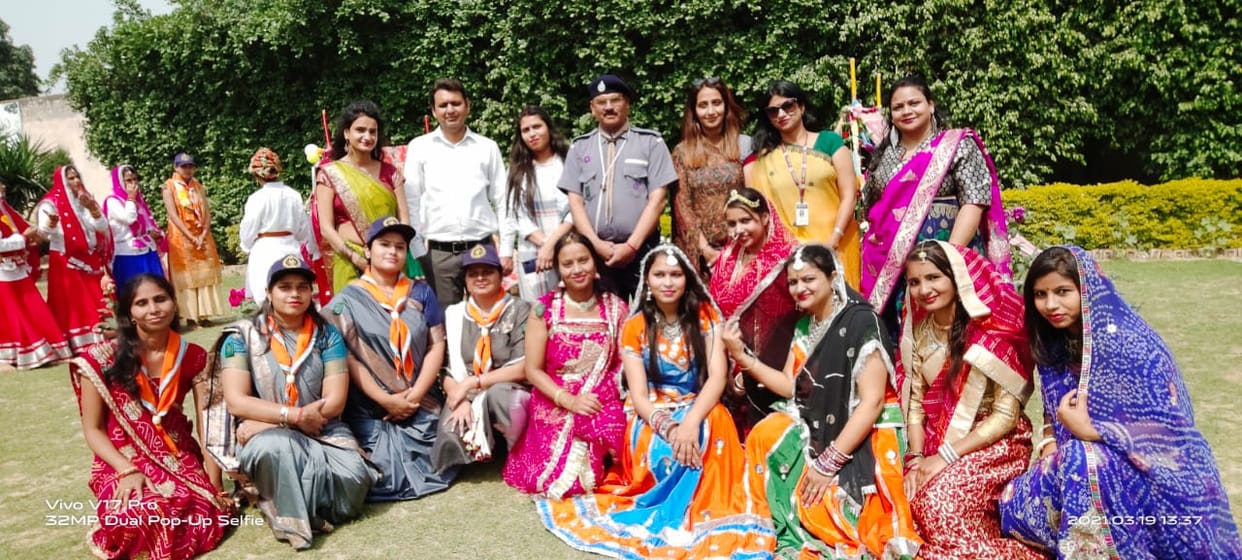 स्काउट गाइड शिविर में पंजाब टोली बनी विजेता