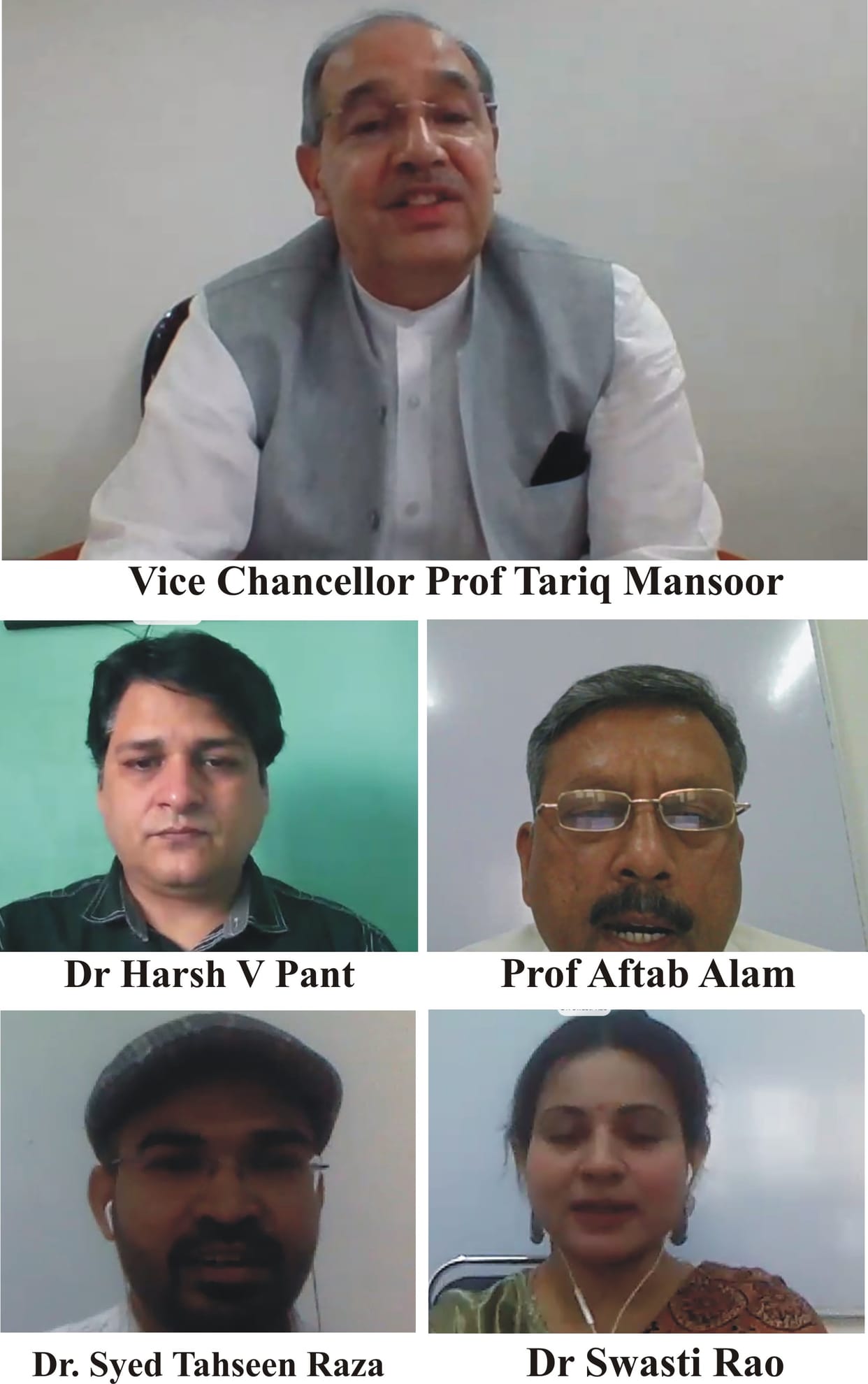 भारत के लिए चीन पाकिस्तान से ज्यादा बड़ा खतरा : प्रोफेसर पंत


एएमयू में राष्ट्रीय सुरक्षा ढांचा और चीन पर ऑनलाइन व्याख्यान  कार्यक्रम आयोजित