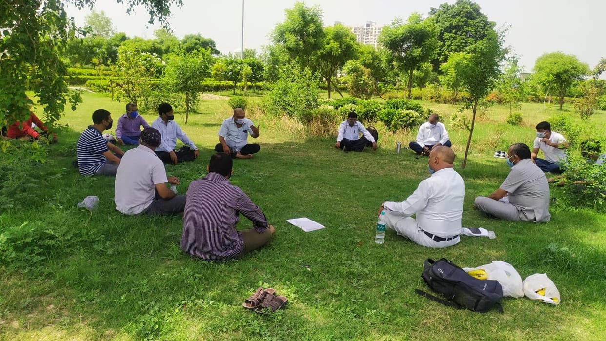 बढ़ी दरों के डिमांड लेटर के खिलाफ मधुबन भूखंड आवंटियों ने खोला मोर्चा