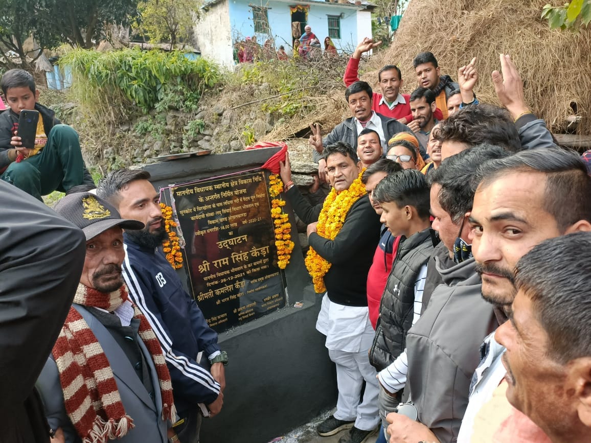 अब नदी पार कर नहीं जाना पड़ेगा ग्रामीणों को
