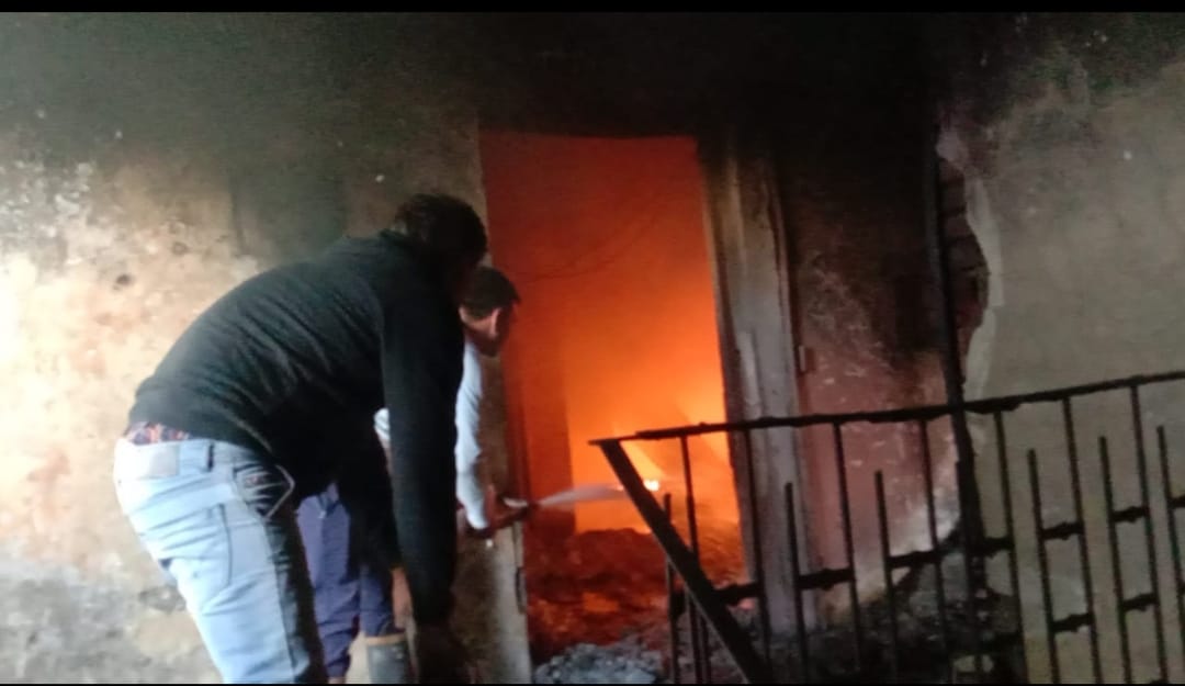 फुटवेयर कंपनी में लगी भीषण, मचा हडक़ंप