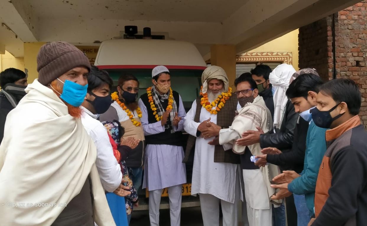 युवा शक्ति टीम की मांग पर उपायुक्त ने दिलाई एम्बुलेंस।