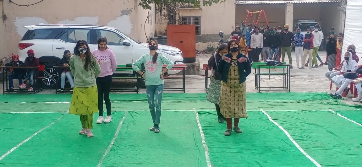 गणतंत्र दिवस समारोह हेतु सांस्कृतिक कार्यक्रमों की हुई प्रथम रिहर्सल