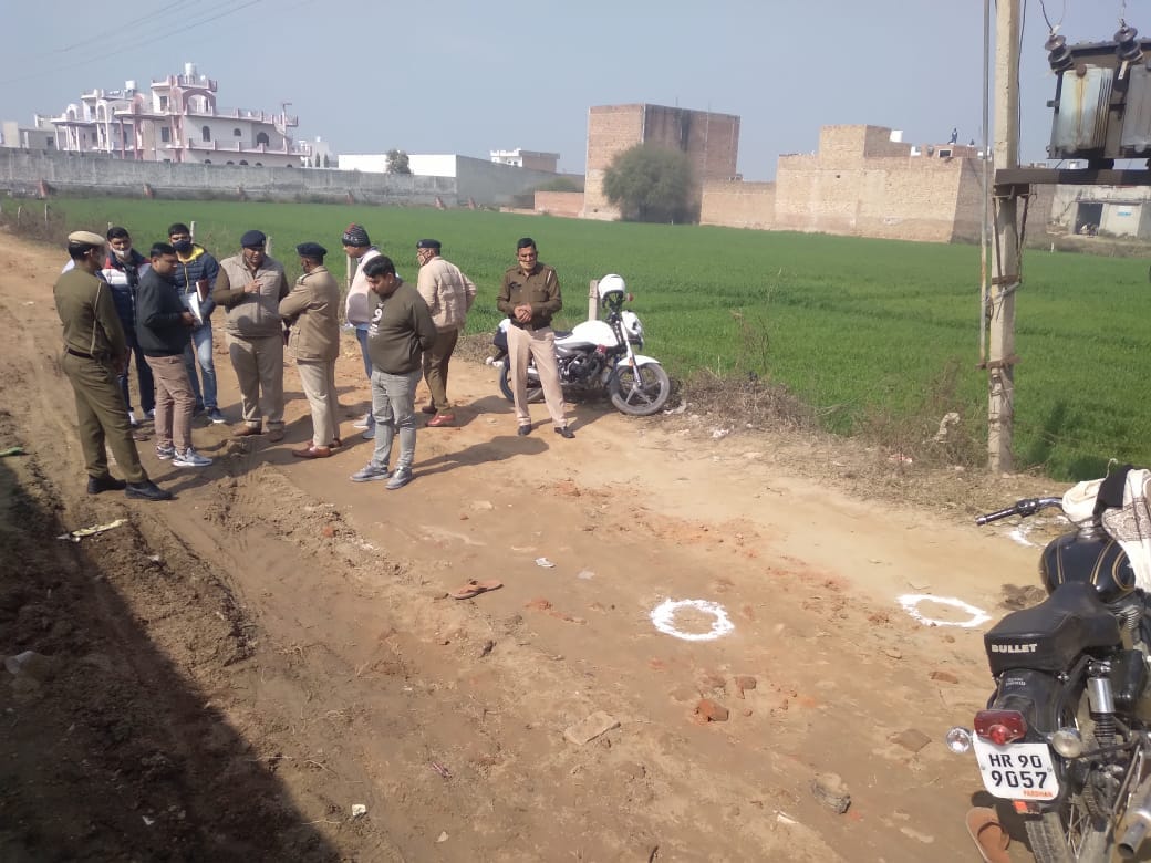 उचाना के राजवाहा रोड पर बाइक सवार युवकों ने युवक को मारी गोली, मौत