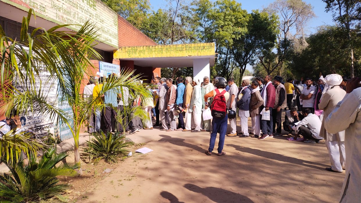 दो हजार किसानों ने जमा कराए फसली नुकसान की भरपाई के लिए आवेदन फार्म
