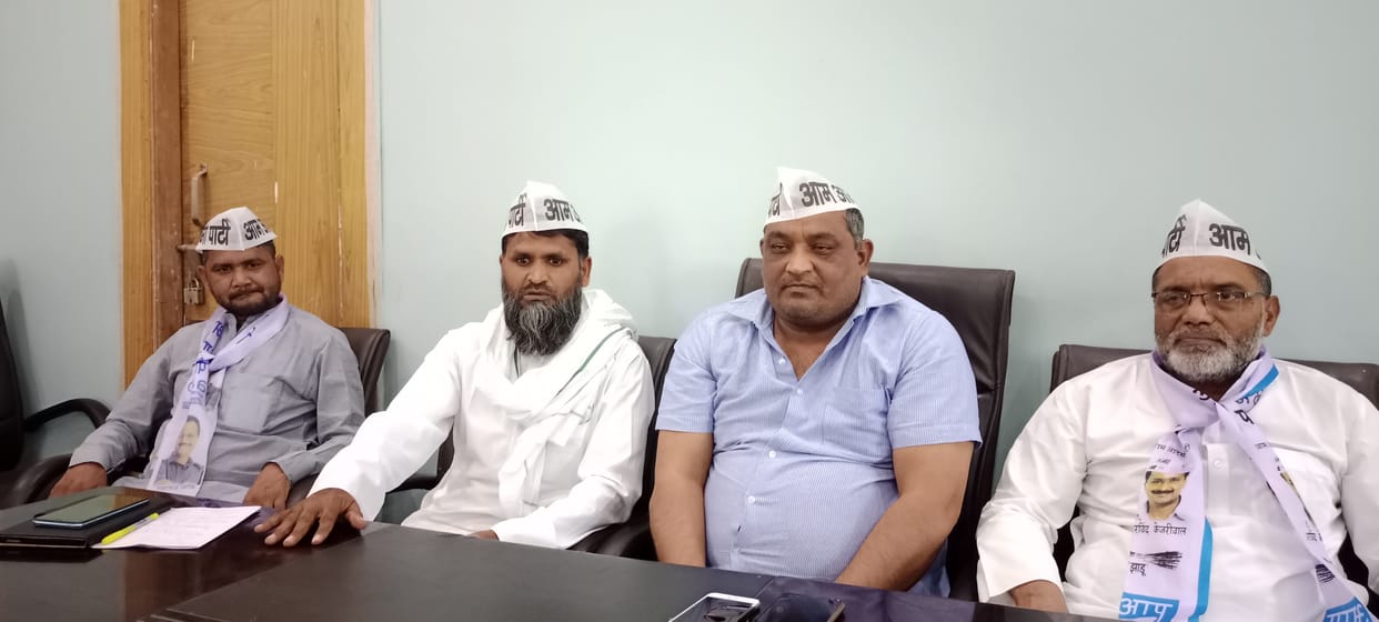 आप पार्टी का मेवात में लगातार बढ़ रहा कुनबा
