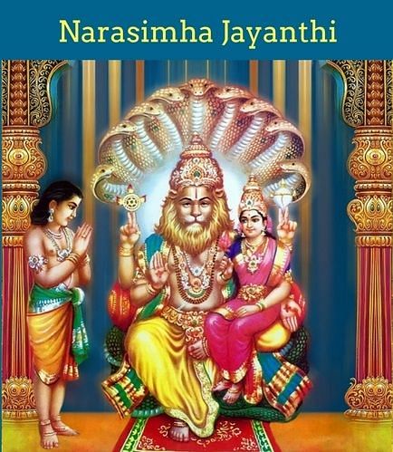 Narasimha Jayanti - 2021