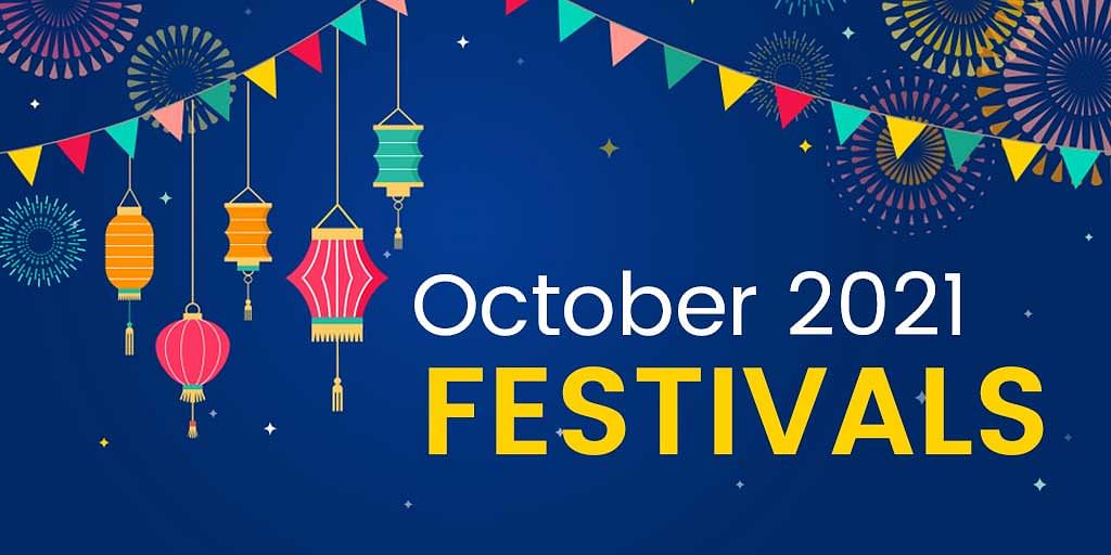 Festivals in October 2021