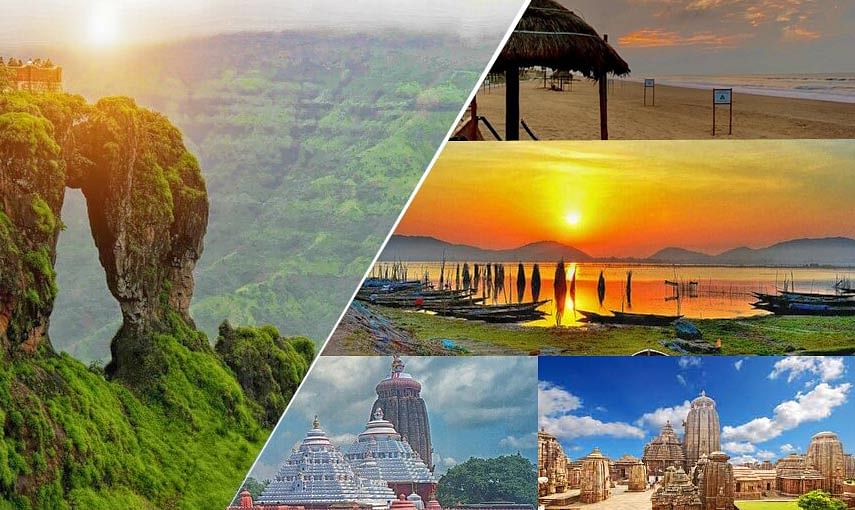 Not only Jagannath, Odisha is also famous for these attractive tourist places.