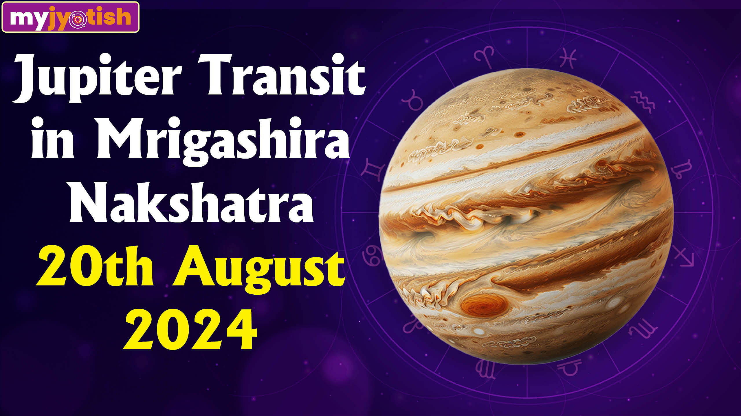 Jupiter's Transit In Mrigashira Nakshatra, 2024 Here's Why It's