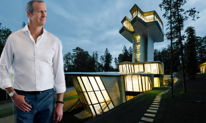 Russian James Bond Vladislav Doronin Home Designed By Zaha Hadid Looks ...