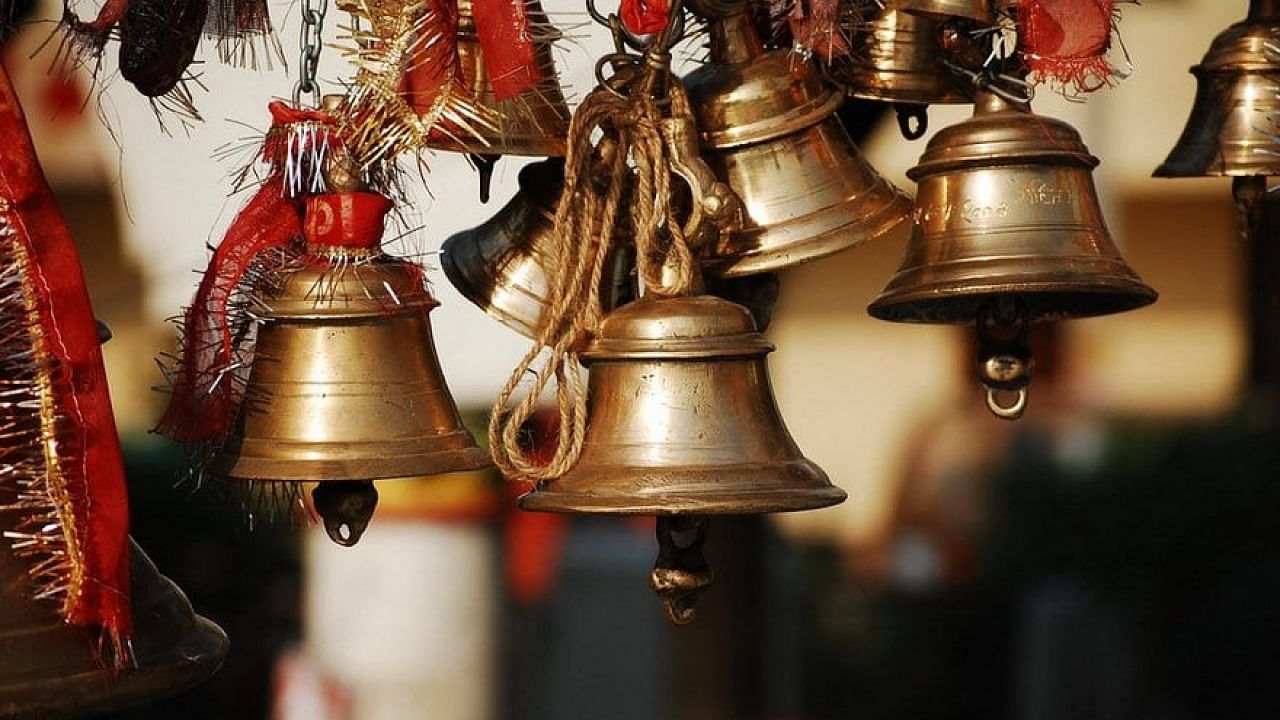 Significance bells in temple