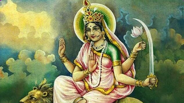 नवरात्र का छठा दिन माँ कात्यायनी पूजा से दूर होंगी सभी परेशानियां जानें महत्व