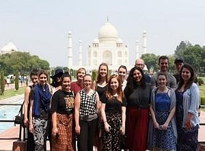 Students From an Australian University is on India Study Tour 