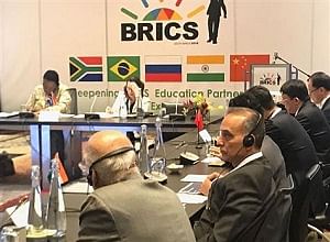 For learning Outcomes, Employability Dr Singh addressed the BRICS Education Ministers Meeting
