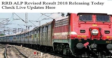 RRB ALP Revised Result 2018 Releasing Shortly, Check Live Updates Here