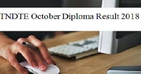 TNDTE diploma result 2018 expected soon
