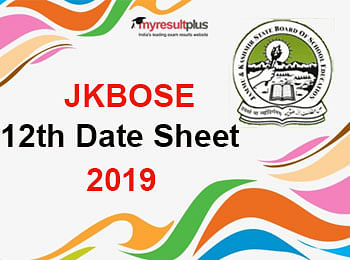 JKBOSE 12th Class Date sheet 2019 Released for Jammu division, Check Here