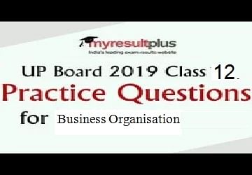 UP Board 2019 Class 12: Model Paper for Business Organisation