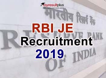 RBI JE Recruitment 2019: Applications to Concludes on January 27