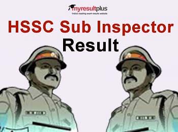 HSSC Sub Inspector Exam Result Declared, Click Here To Check Now