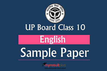 UP Board 2019 Class 10: English Sample Paper