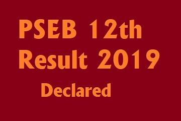 PSEB 12th Result 2019 Declared, 86.41% is the Total Passing Marks  