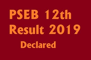 Pseb 12th deals result 2019