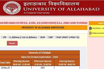 Allahabad University Entrance Result 2019 for UG Admission Declared, Check the ScoreCard