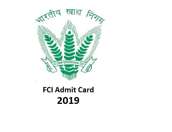 FCI Various Post Phase- 2 Exam 2019 Admit card Released, Download Now