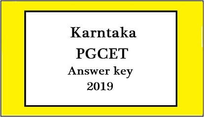 Karnataka PGCET Provisional Answer Key 2019 Released, Here's Details