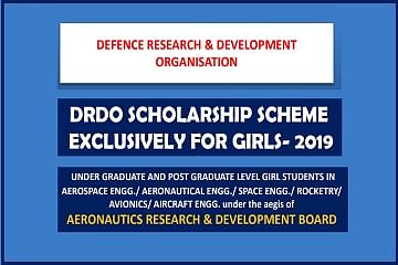 DRDO Invites Application for Scholarship Scheme of Rs 1 lakh only for Girls