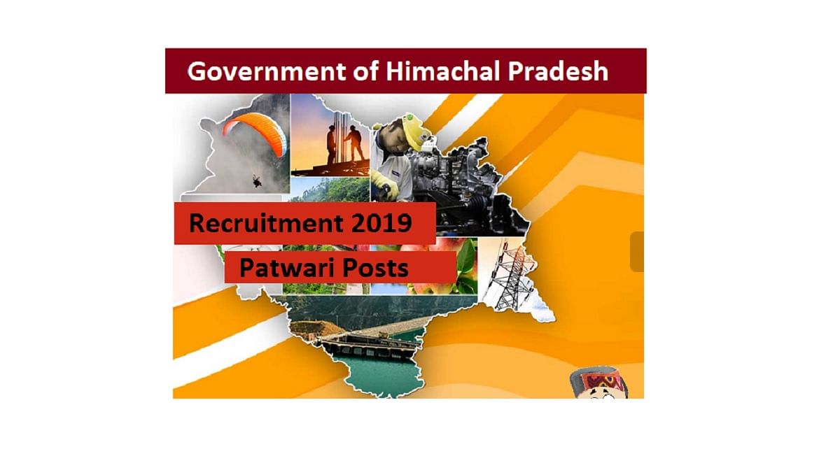 Government of Himachal Pradesh Inviting Applications for 1194 Patwari Post
