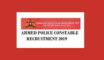 Karnataka State Police Recruitment Process to End in October for Armed Police Constable Post