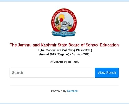 JKBOSE Class 12 Winter Zone Result 2019 Declared, Check Direct Link