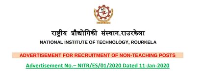 NIT Rourkela Invites Applications for 58 Non-Teaching Posts, Salary Offered upto 2 Lakhs
