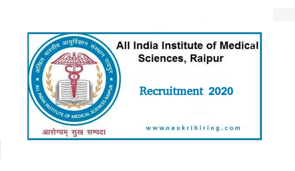 AIIMS Raipur Assistant Professor Recruitment 2020: Application for 18 Post Concludes Today, Details Here