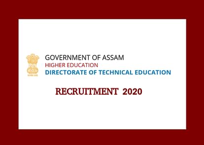 DTE Assam Junior Assistant Recruitment 2020 Notification Released, Check Application Process