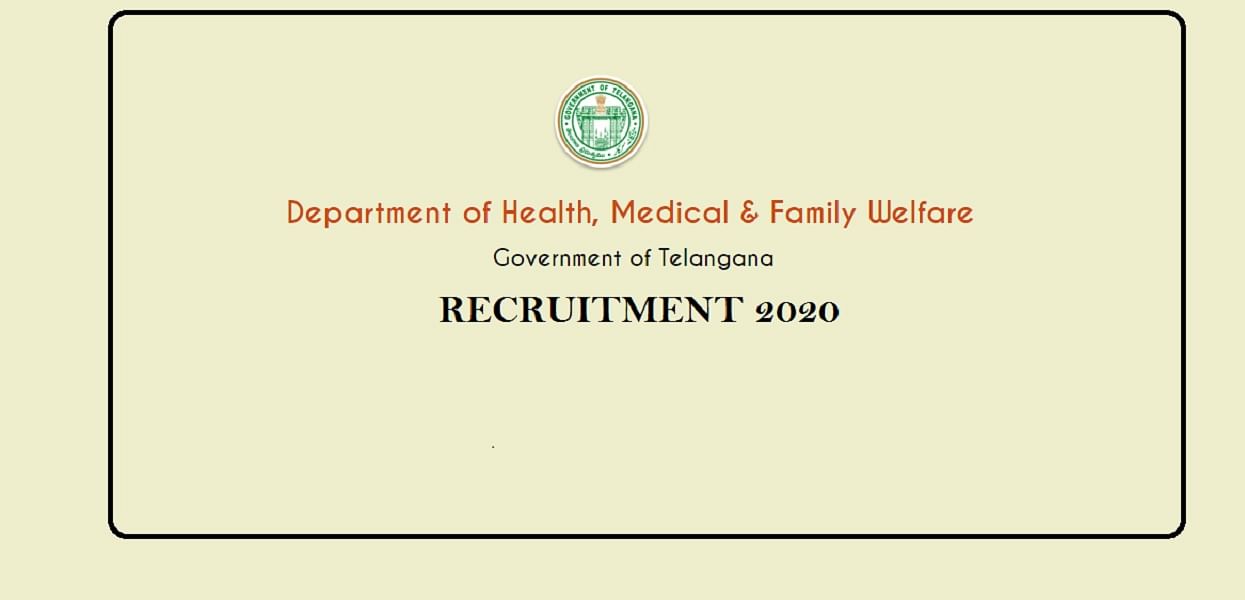 Last Chance to Apply for Staff Nurse Vacancy in Telangana Health Department